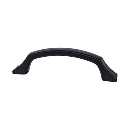Berenson 96 mm Century Edge Pull, Matte Black BE1209 1055